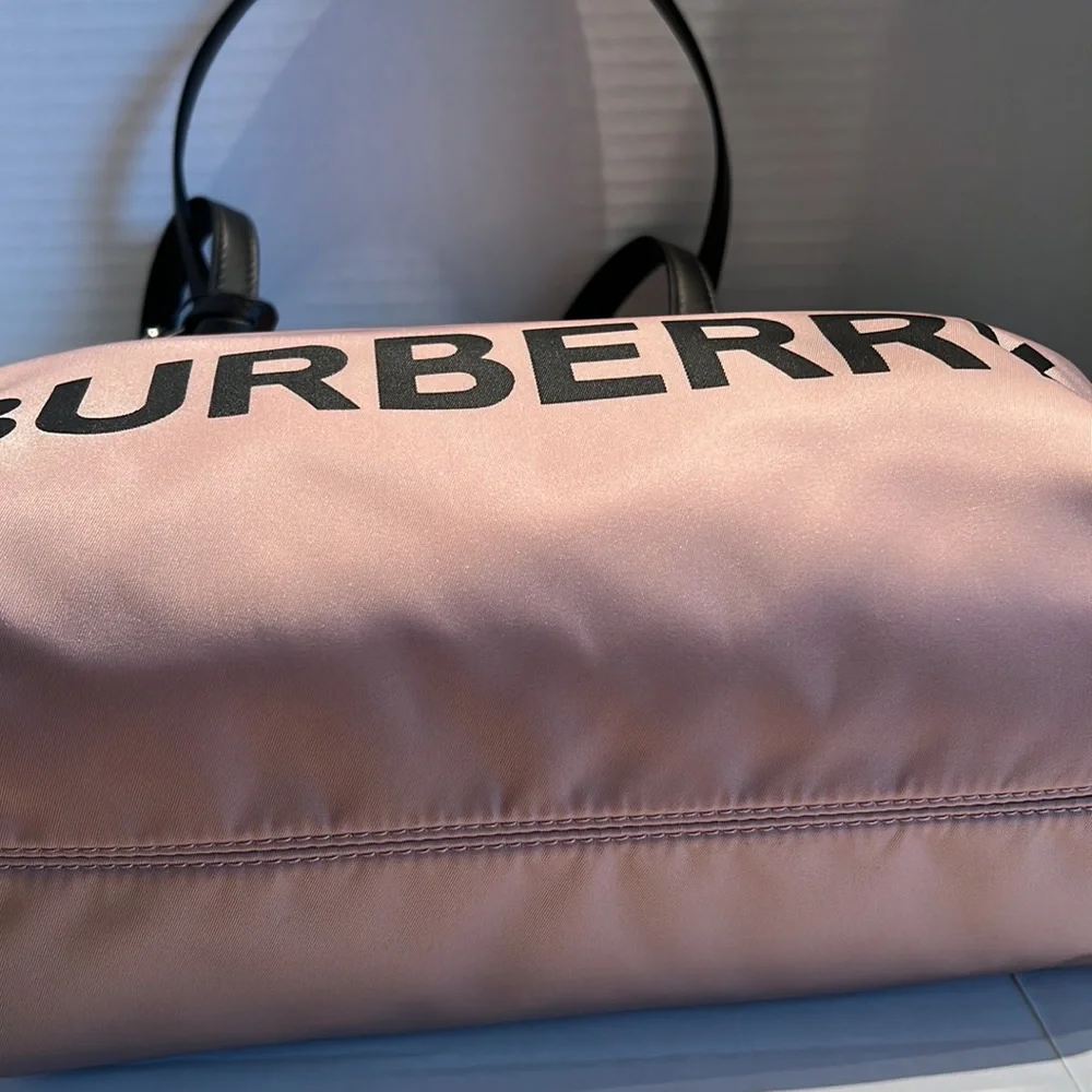 - BURBERRY Nylon Logo Small Ardwell Tote - Picture 10 of 10